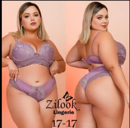 Conjunto Lingerie Zilook Plus Size de Alta Qualidade