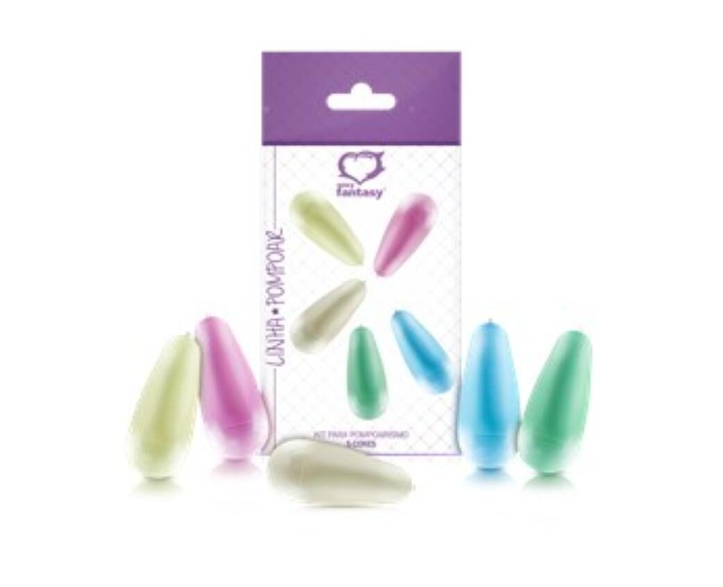 Kit com 5 Cones para Pompoarismo - Sexy Fantasy